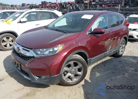 2017 Honda Cr-V Ex-L/Ex-L Navi from USA, damaged, VIN 7FARW1H89HE029245